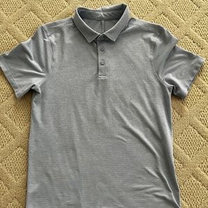 LuLuLemon Evolution Short-Sleeve Polo Shirt Pique Fabric